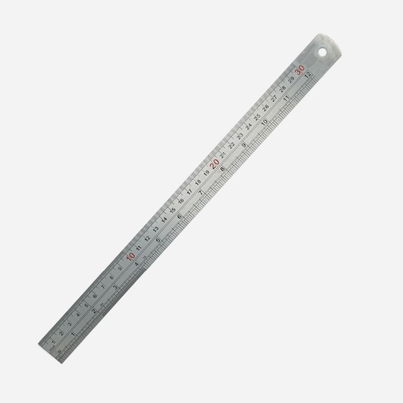 STAINLESS STEEL RULER 1m