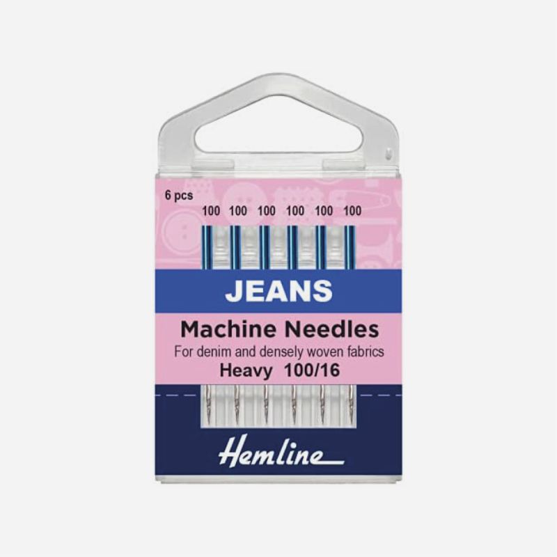 MACHINE NEEDLES JEANS DENIM SET OF 5