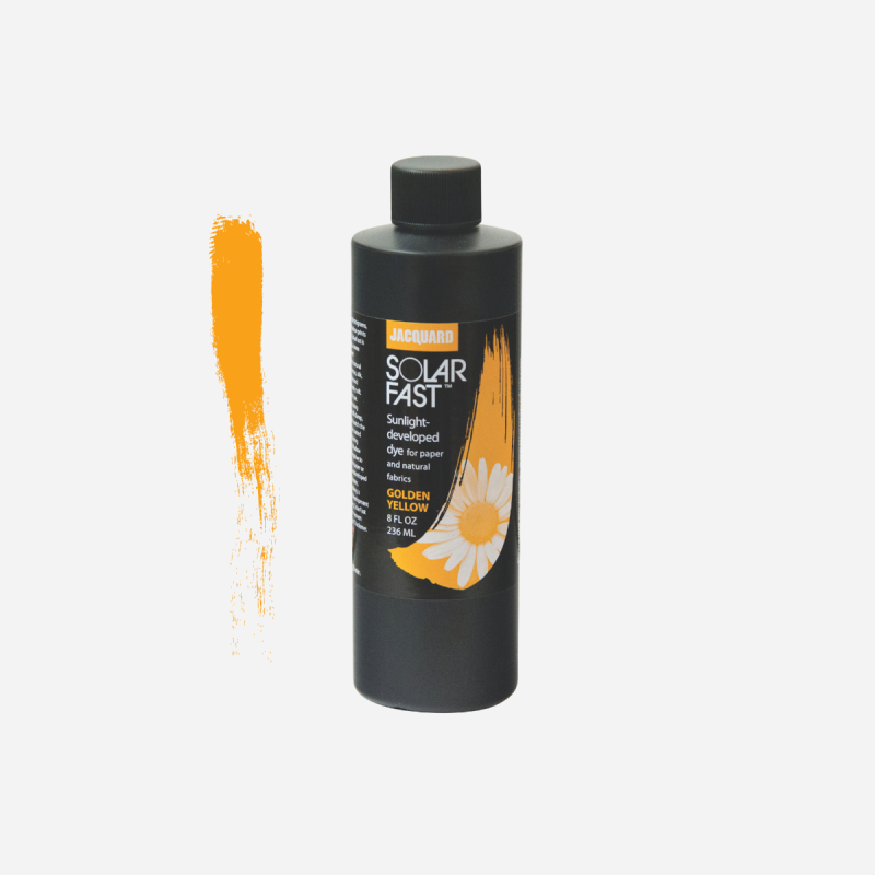 JACQUARD SOLARFAST DYE 236ml 8oz GOLDEN YELLOW