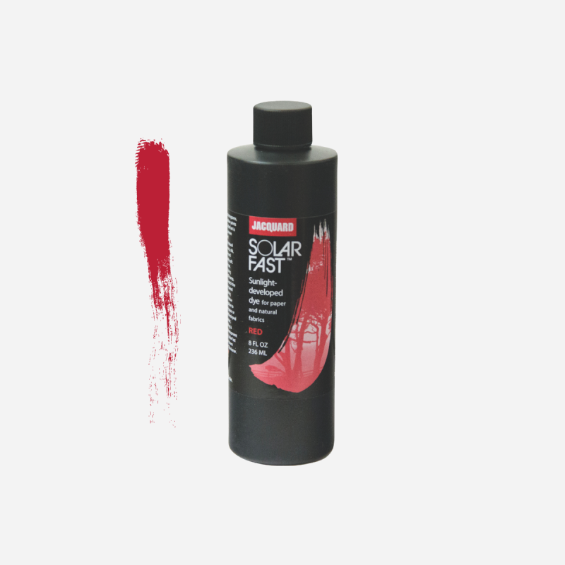 JACQUARD SOLARFAST DYE 236ml 8oz RED