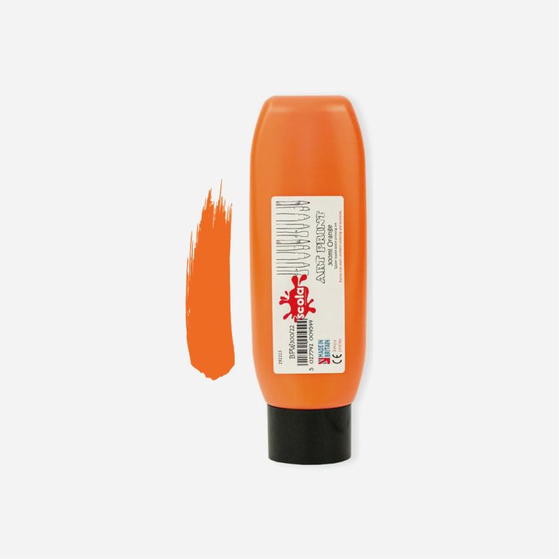 BLOCK PRINTING W/C INK 300ml ORANGE