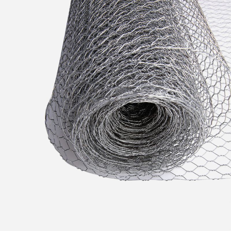 GALVANISED STEEL WIRE NETTING 10x0.9m 13mm GAP