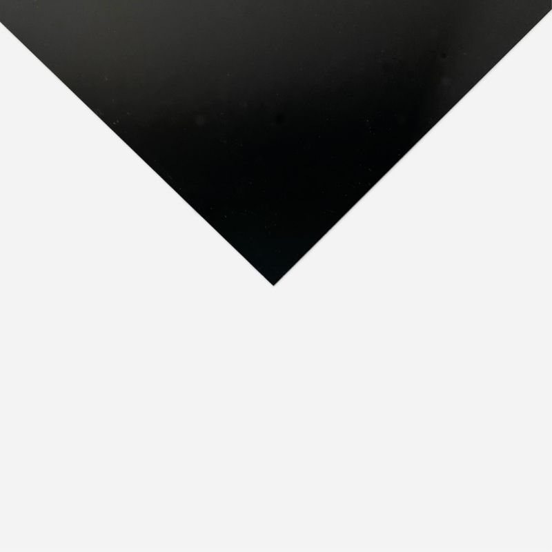 COLOUR ACRYLIC SHEET A3 BLACK 3mm X 420 X 297mm  