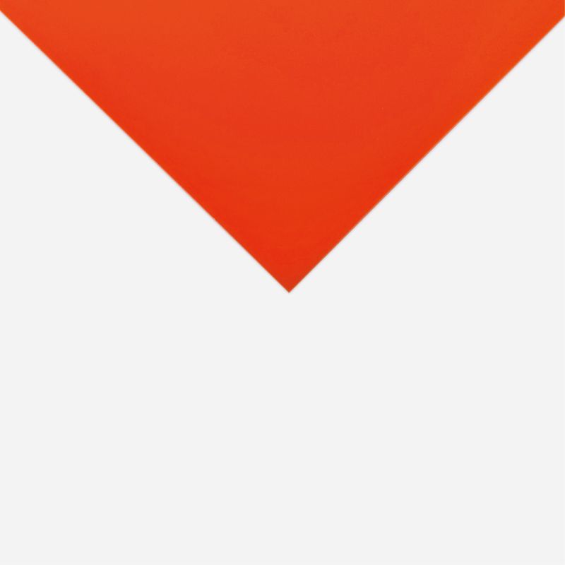 COLOUR ACRYLIC SHEET A3 ORANGE 3mm X 420 X 297mm  