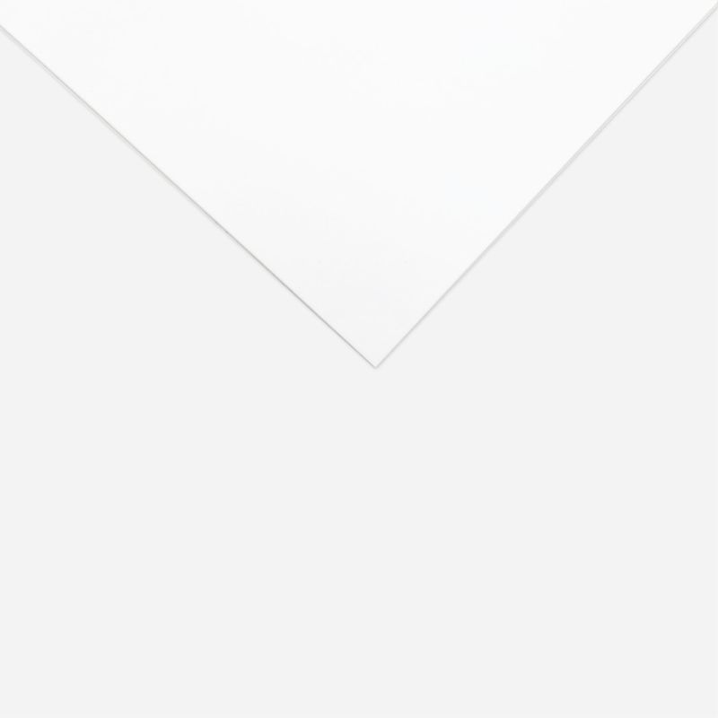 COLOUR ACRYLIC SHEET A4 WHITE 3mm X 210 X 297mm  