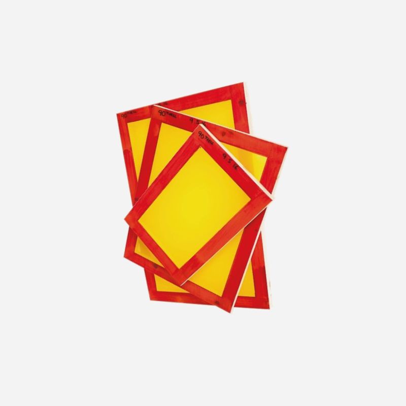 ALUMINIUM SCREENPRINTING FRAME 43T A4+ 610 x 480mm