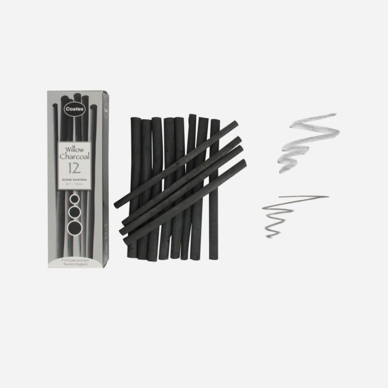 COATES CHARCOAL SCENE PAINTERS 12 STICKS