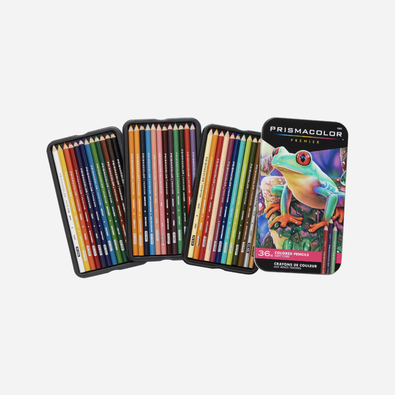 PRISMACOLOR PREMIER COLOURED PENCIL SET OF 36