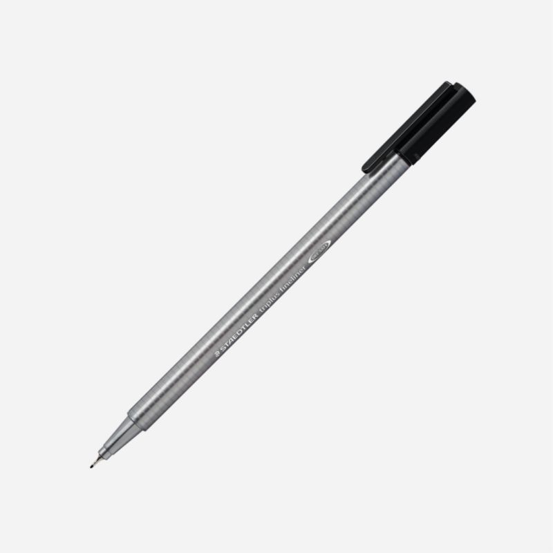 STAEDTLER TRIPLUS FINELINER PEN  BLACK 334-9 0.3mm