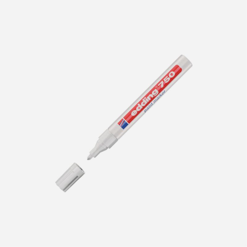 EDDING 750 MED PEN WHITE