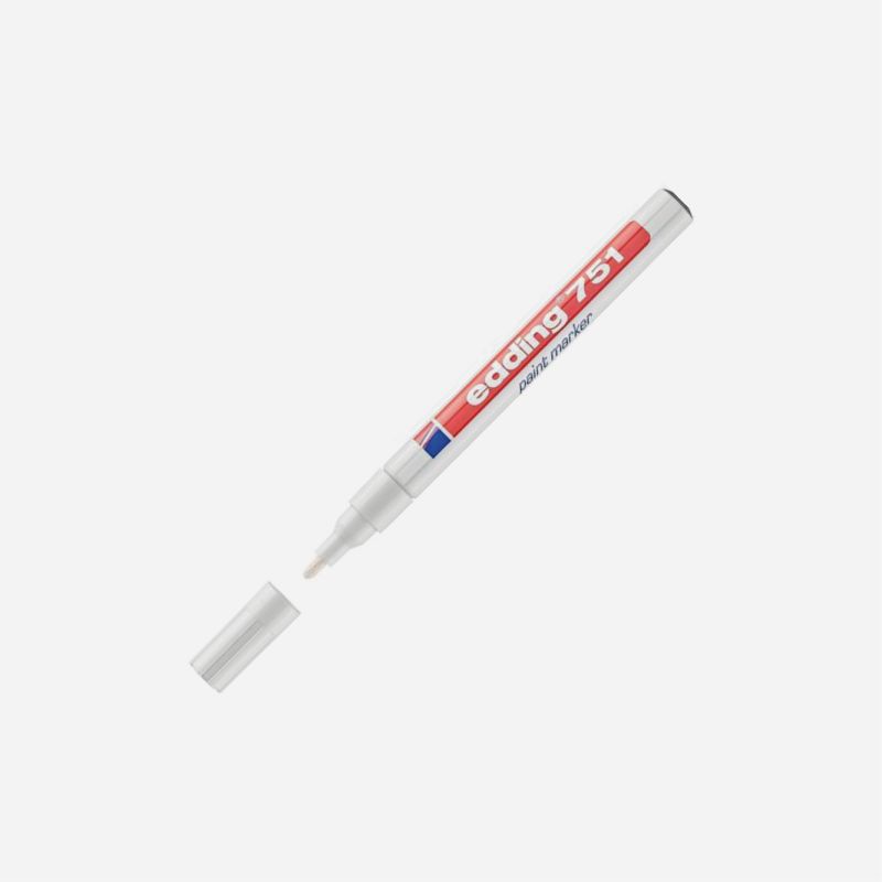 Edding 751 Fine Pen WHITE