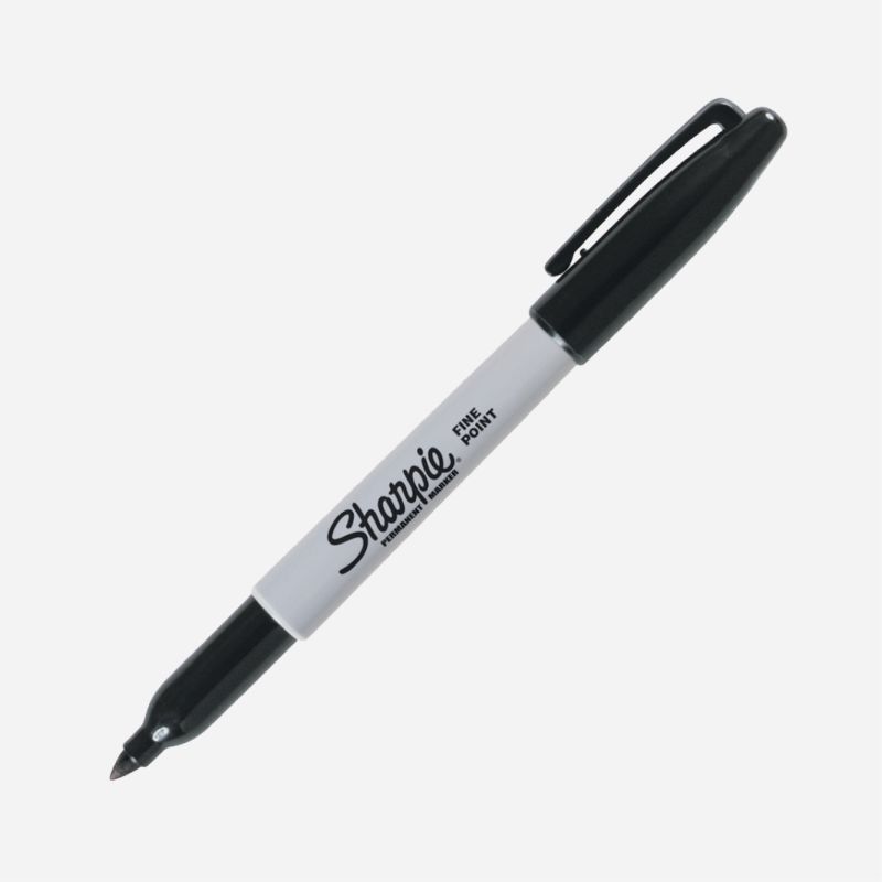 SHARPIE MARKER FINE BLACK PACK OF 12   S0810930