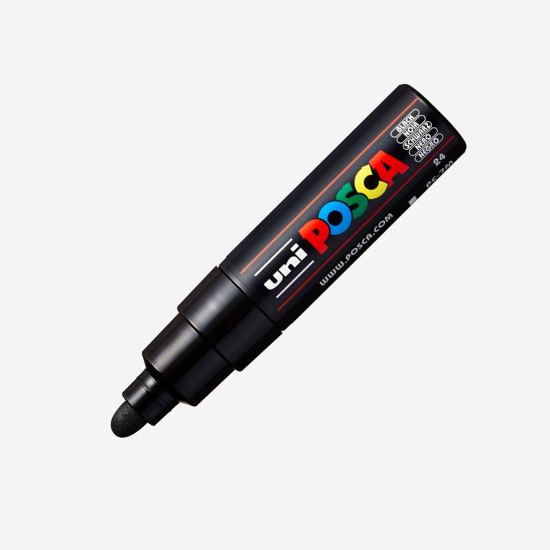 Posca PC-7M Large Bullet Tip BLACK