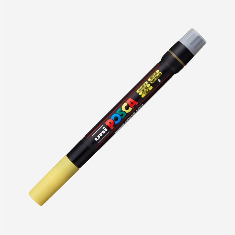 POSCA BRUSH PEN PCF-350 YELLOW
