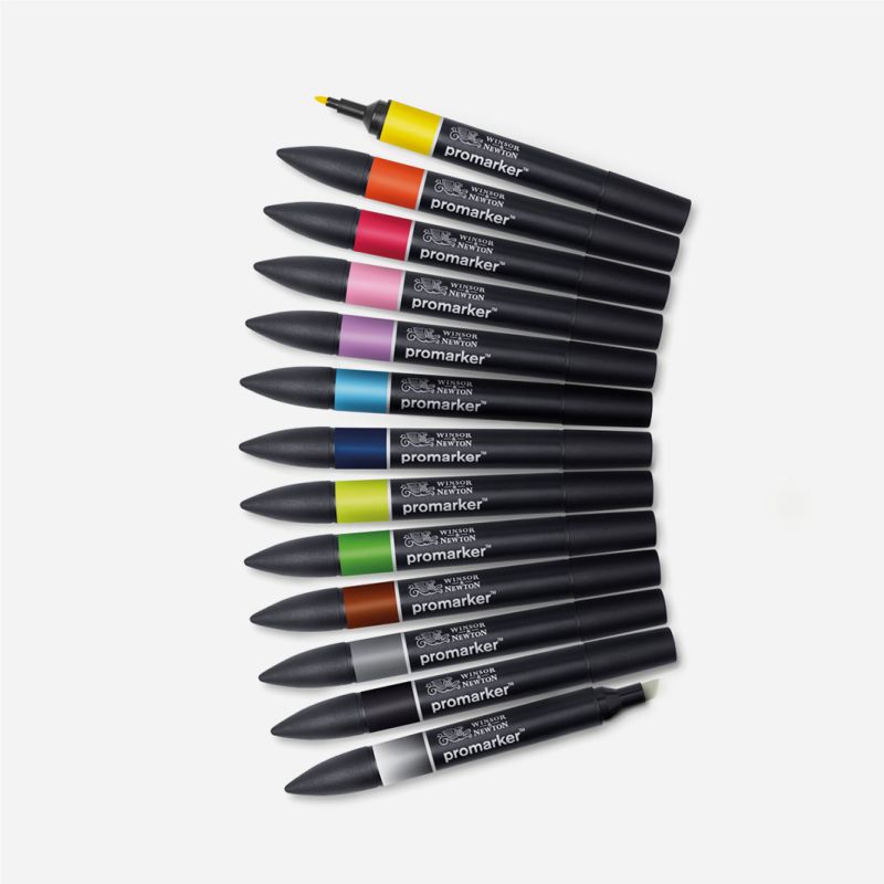 PROMARKER SET 1 OF 12 COLOURS