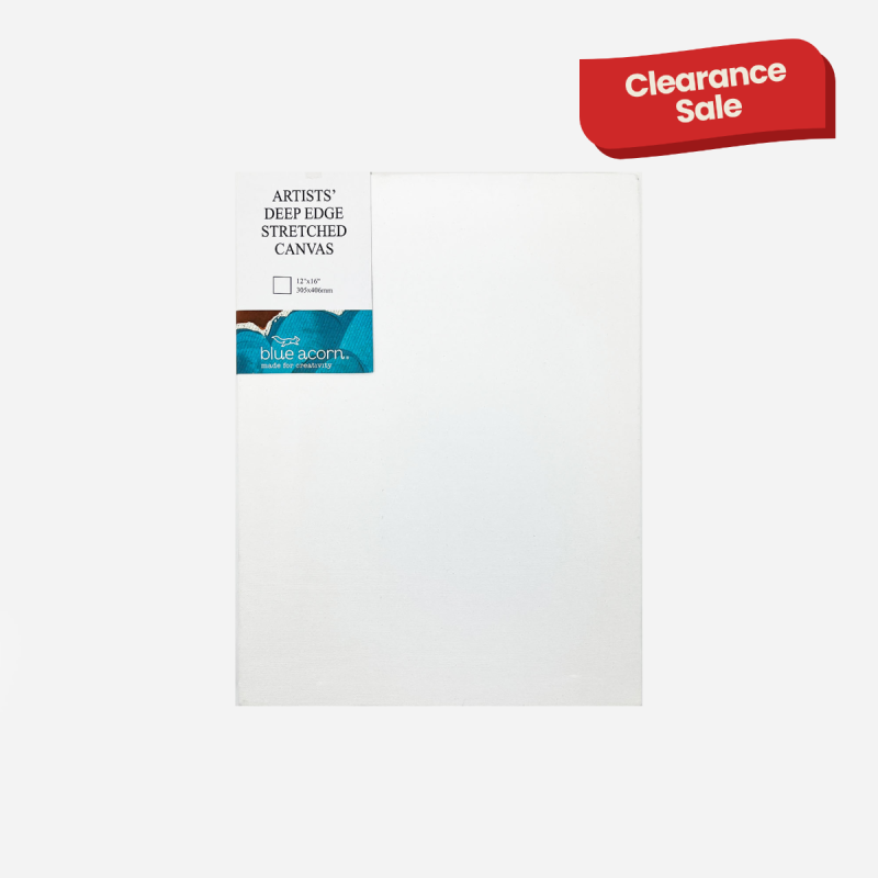 STRETCHED CANVAS 40mm x 12x16" 300 x 400mm