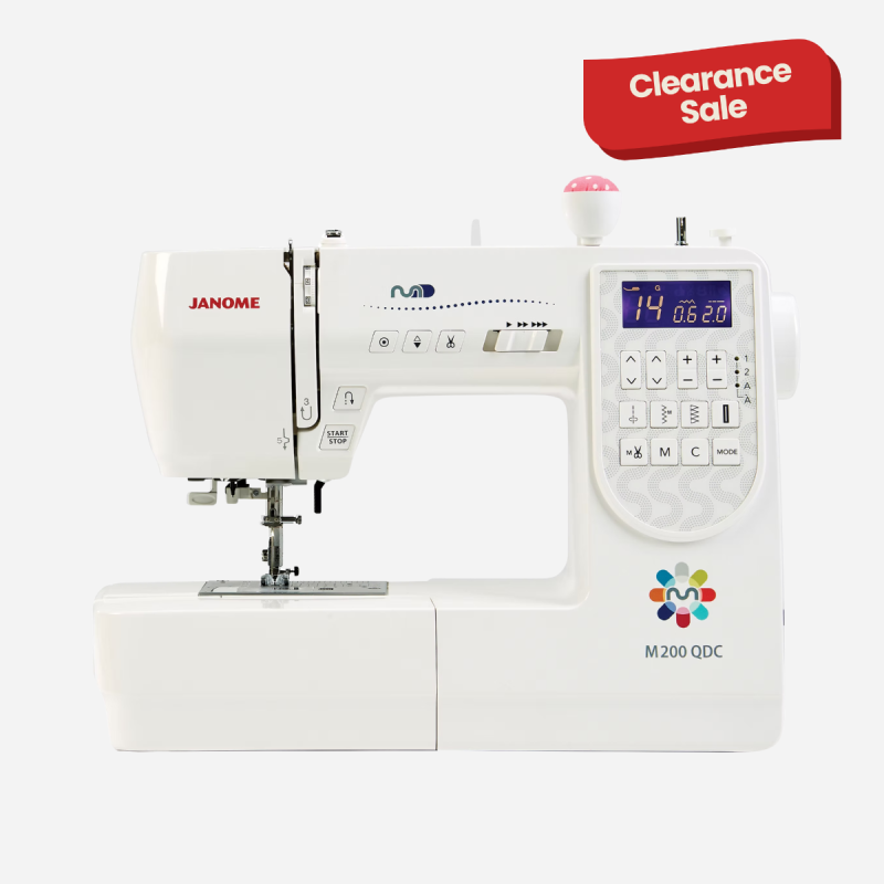 JANOME M200QDC SEWING MACHINE
