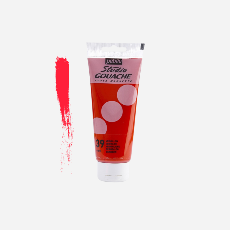 PEBEO STUDIO GOUACHE 220ML - VERMILION
