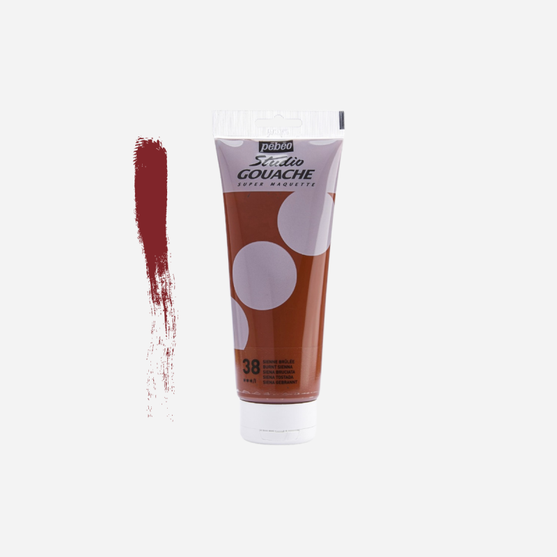 PEBEO STUDIO GOUACHE 220ML - BURNT SIENNA