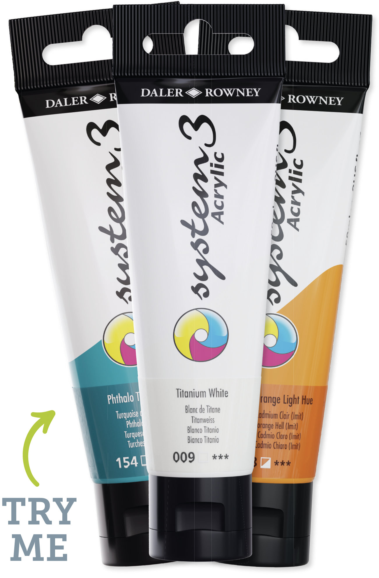 System3 Acrylic paints